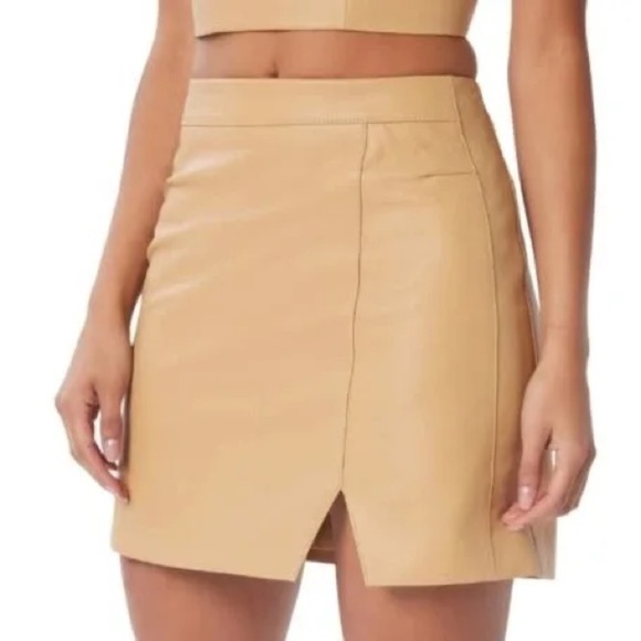 NWT Lita by Ciara Leader leather skirt - Picture 1 of 5